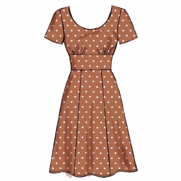 NWT McCall’s Sewing Pattern 7802 Dress - Picture 4 of 11